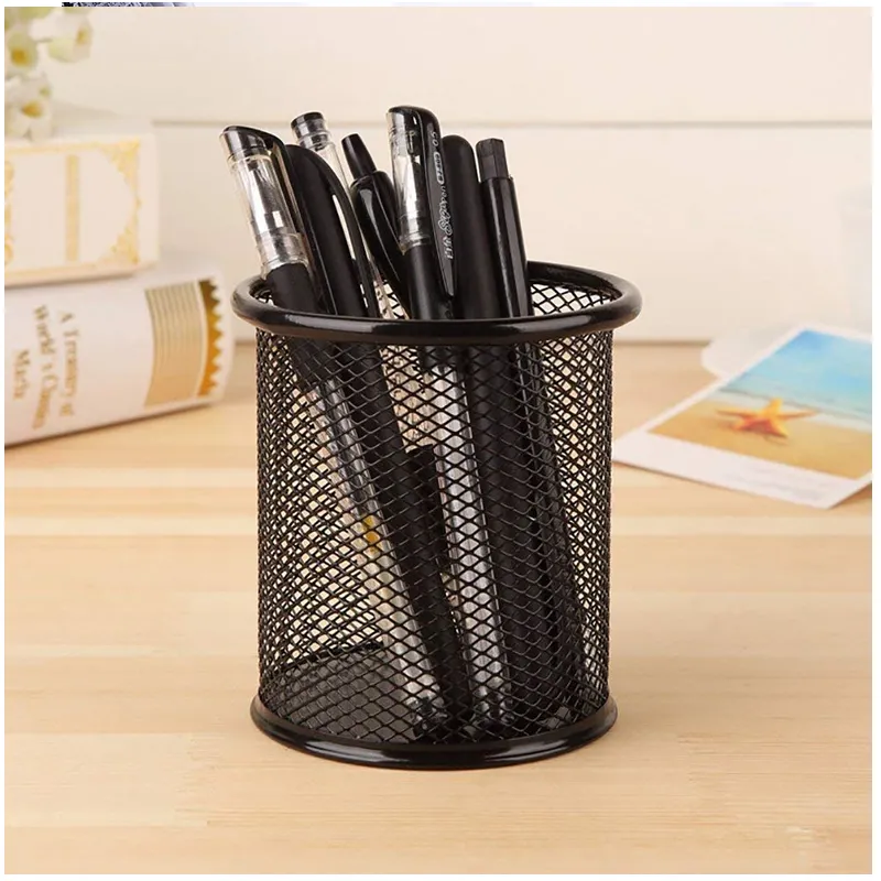 10Cm X 9Cm Round Shape Pencil Container- Abt98404