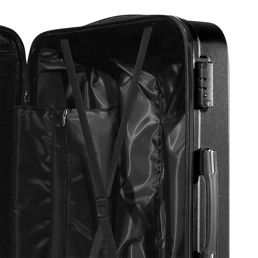 20" Travel Luggage Lightweight - Black