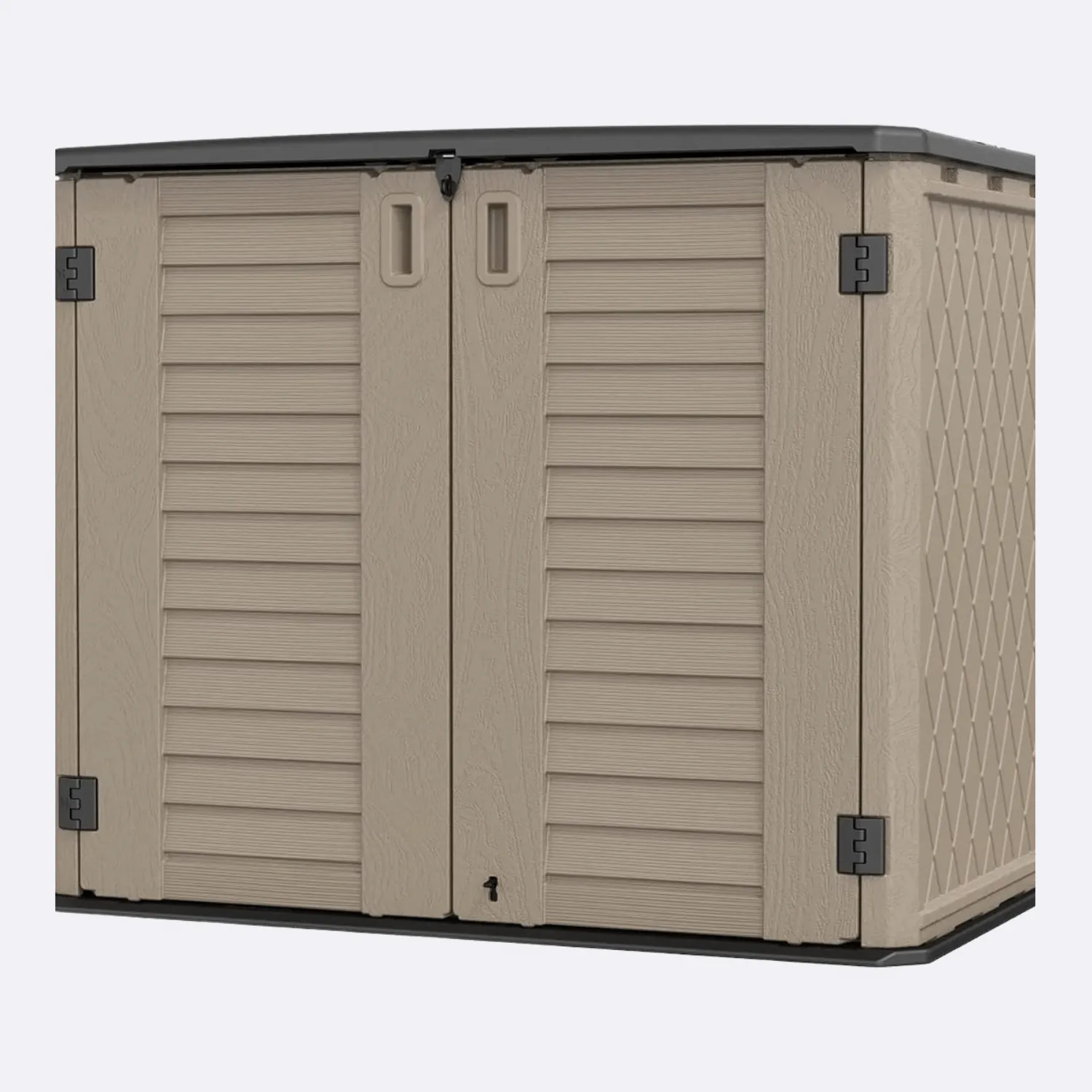 26 cu. ft. Horizontal Outdoor Storage Shed