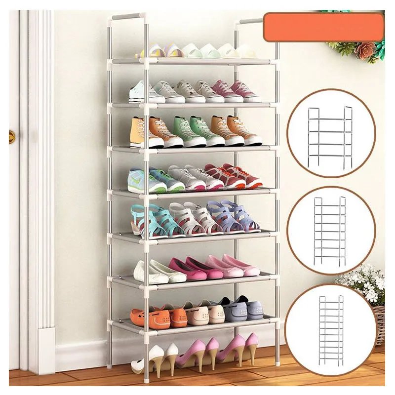 9-Tier Detachable Shoe Rack Storage Organizer F49-8-1254