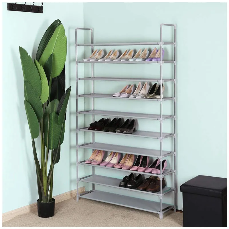 9-Tier Detachable Shoe Rack Storage Organizer F49-8-1254