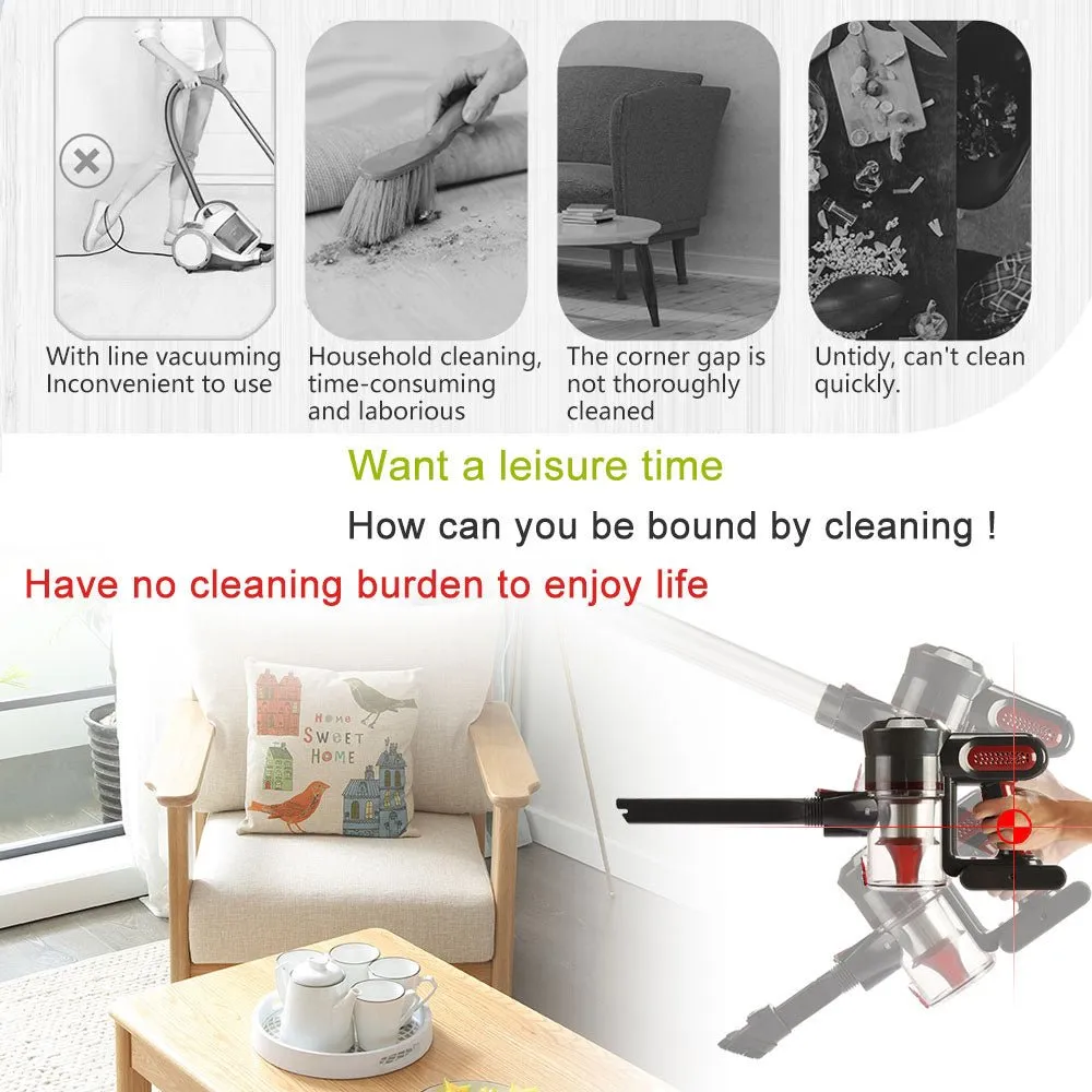 A19-120R 160W high power wireless vacuum cleaner