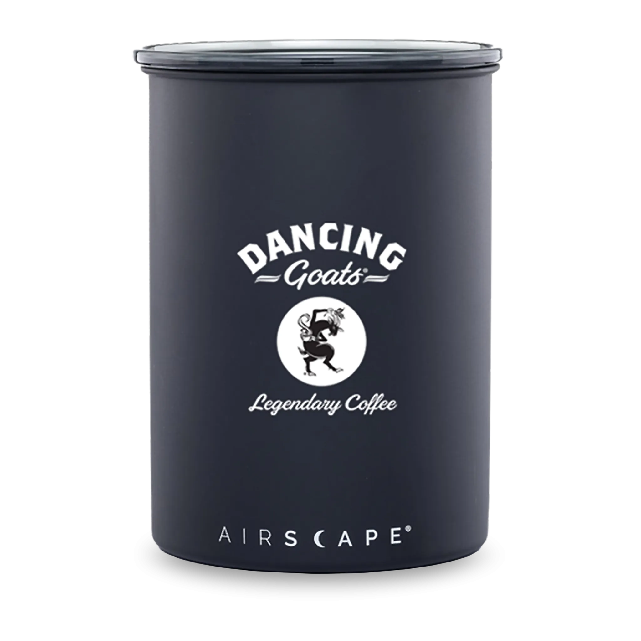 Airscape Stainless Matte Black Canister