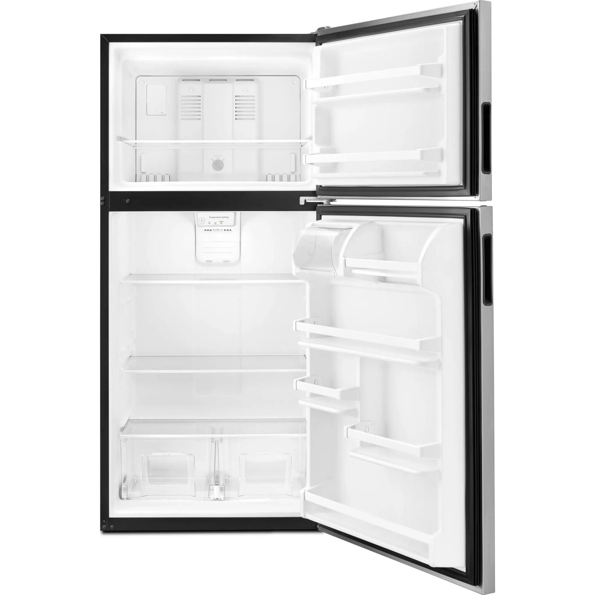 Amana Top Mount Fridge (ART318FFDS) - Stainless Steel