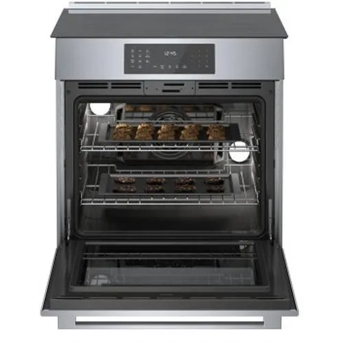 Bosch 30-inch Slide-in Induction Range with Genuine European Convection HII8057C