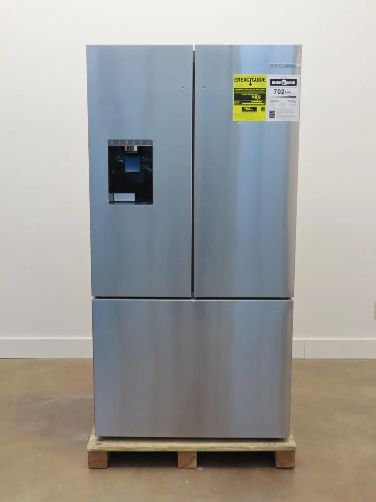 Bosch 500 Series B36FD50SNS 36" Full Depth French Door Refrigerator Images