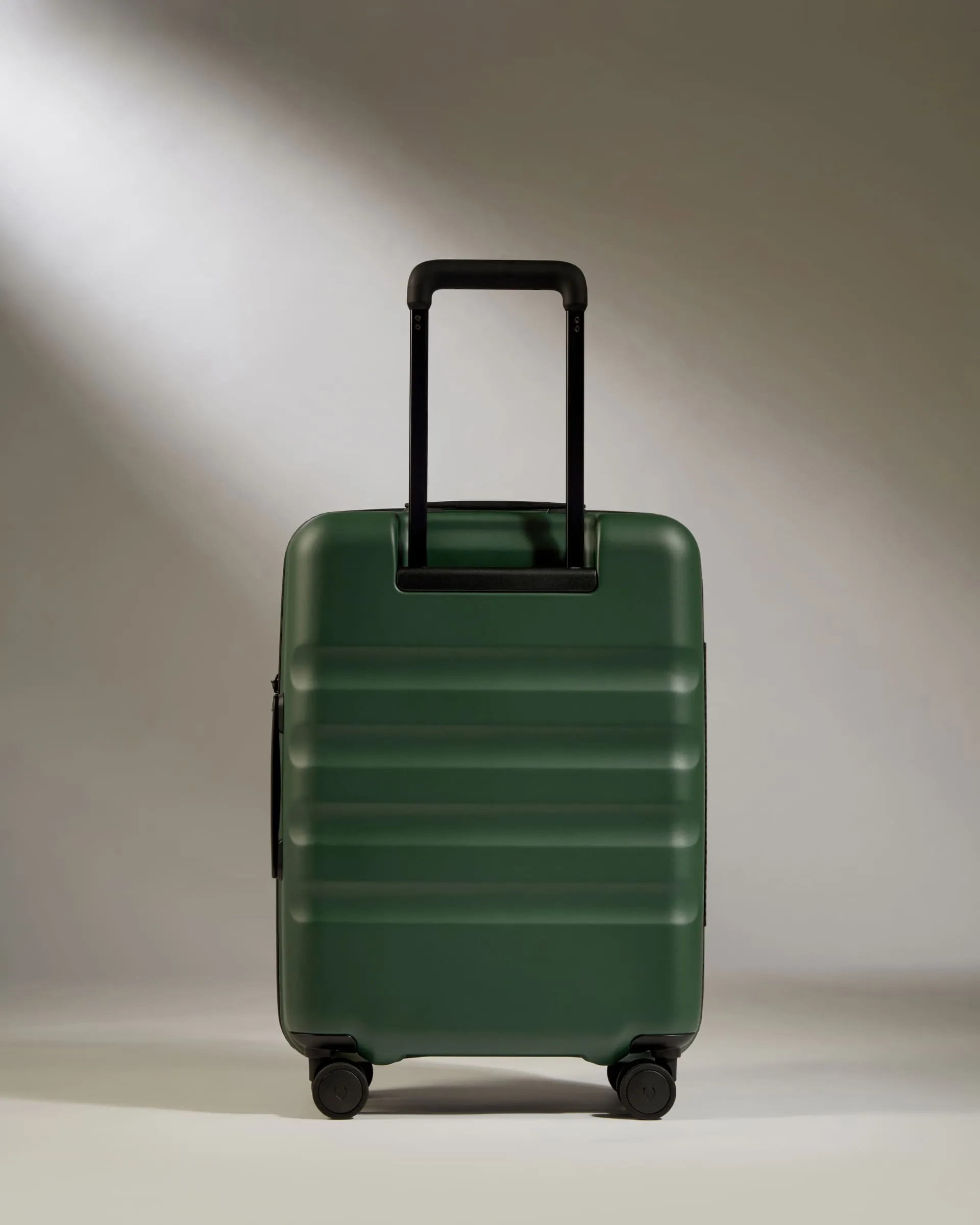 Cabin with Pocket Suitcase in Antler Green - Icon Stripe