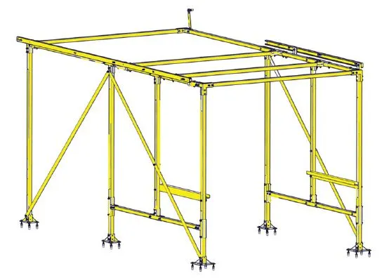 CargoGlide WSS540 Van Storage Sliding Platform Mounting Frame