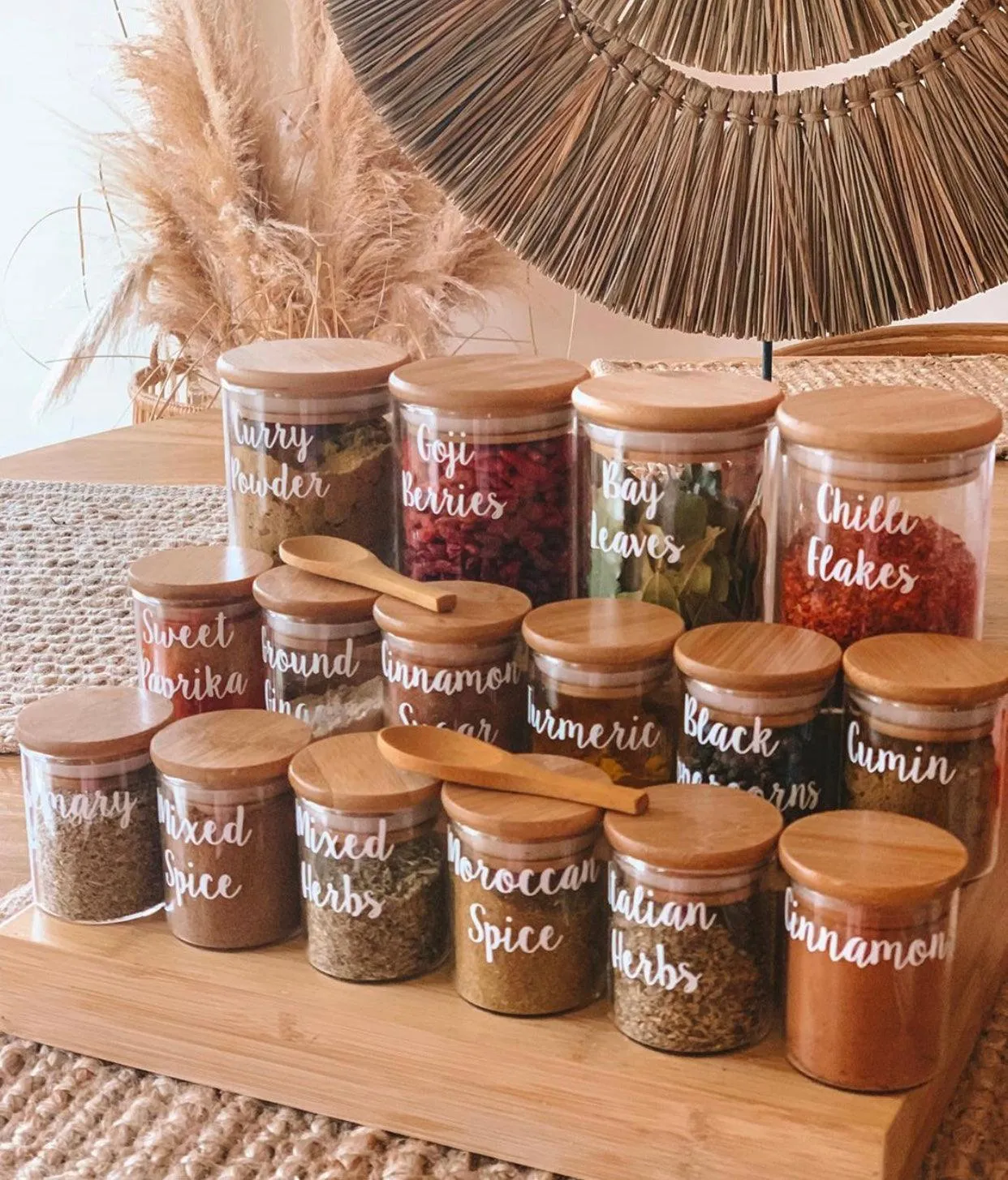 Custom Herb & Spice Labels