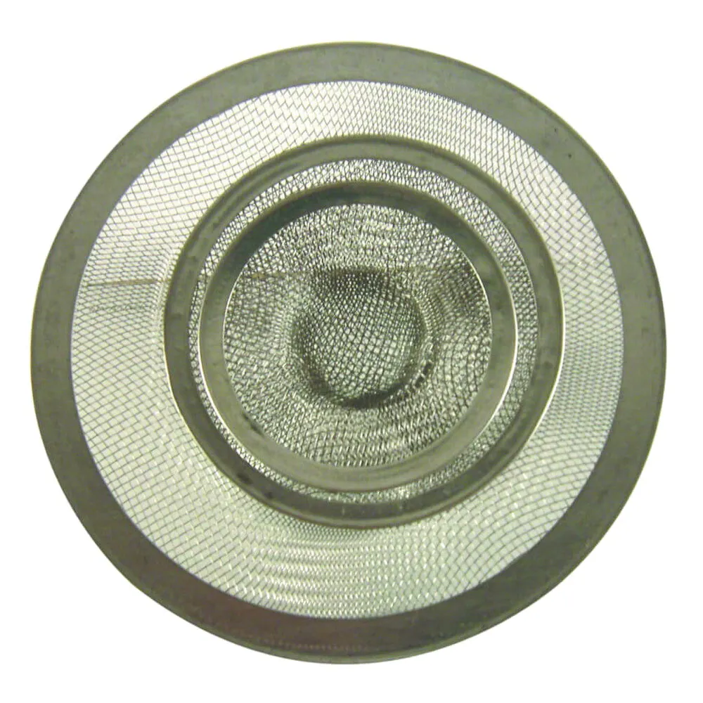 Danco 88886 Mesh Strainer, Stainless Steel, For: Bathroom and Laundry/Utility Sinks, Universal Standard Sized Kitchen