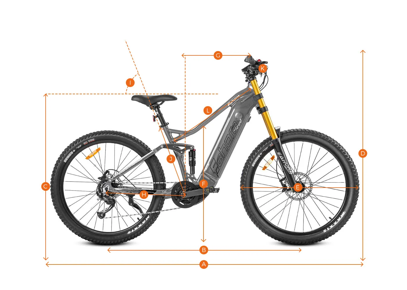 Eahora ACE 48V 500W Electric Bike