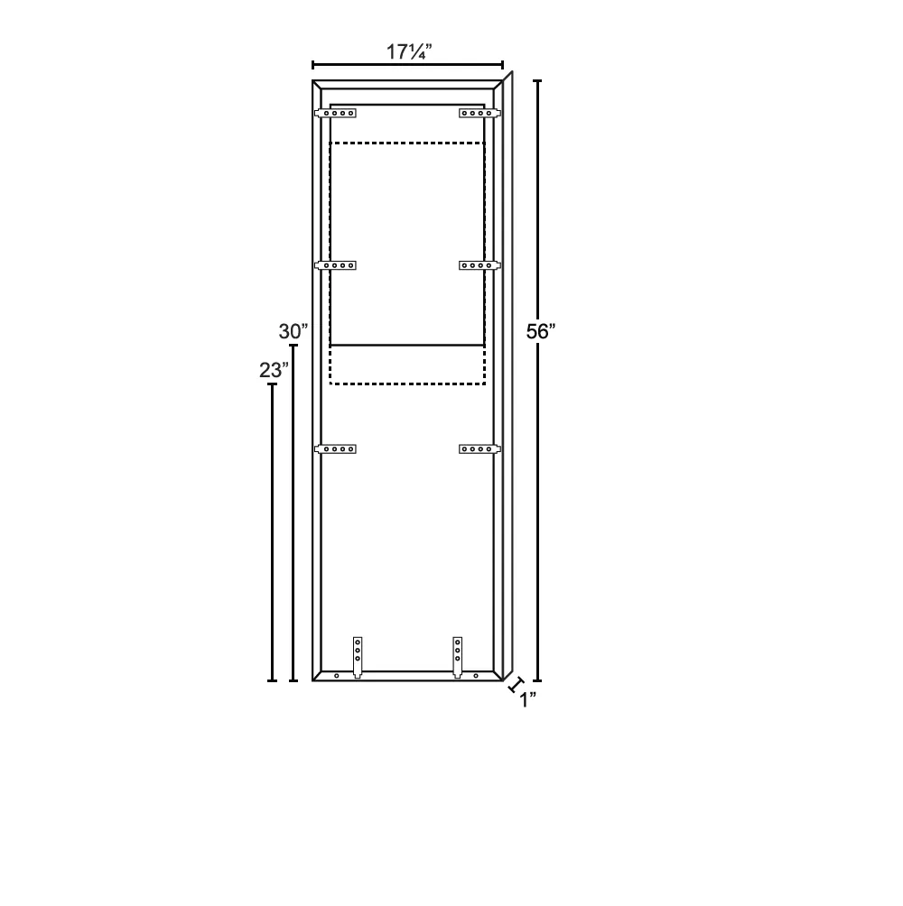 Excel Dryer XLERATOR® 40576 XChanger COMBO KIT (ADA Height) - Includes 40502 Recess Kit and 40551 ADA Height XChanger