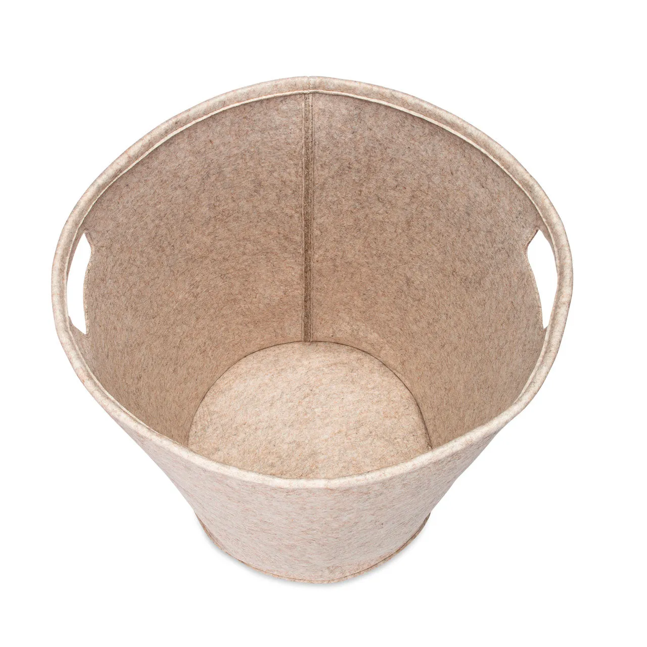 Felt Laundry Hamper - Oatmeal