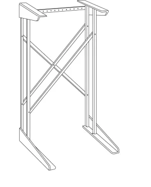 GE Spacemaker Laundry Stack Rack - DSDR24F