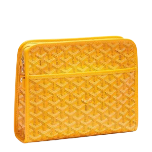 Goyard Jouvence Toiletry Bag MM Yellow