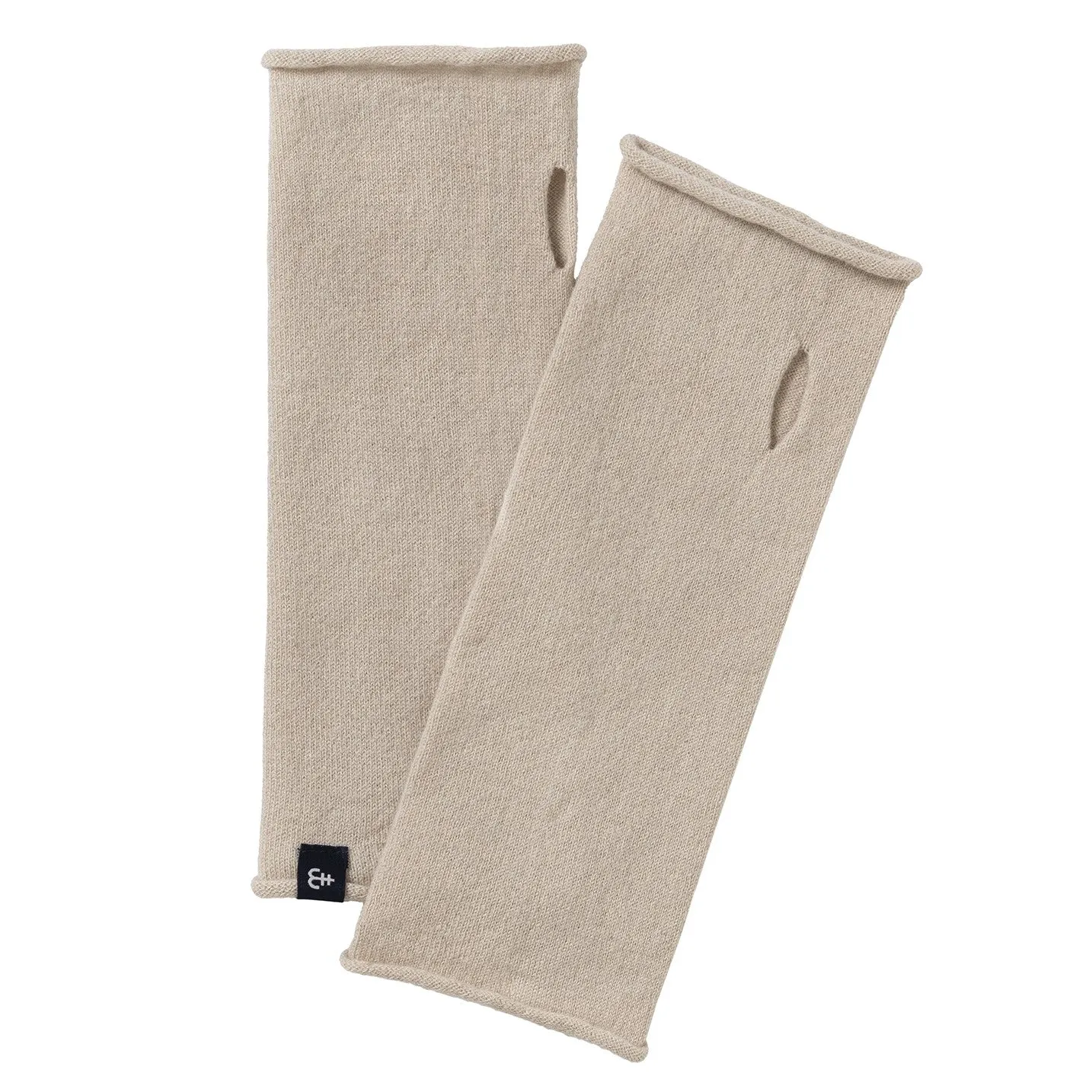 Holebrook Smögen Merino Wool Ladies Wristwarmer - Oyster