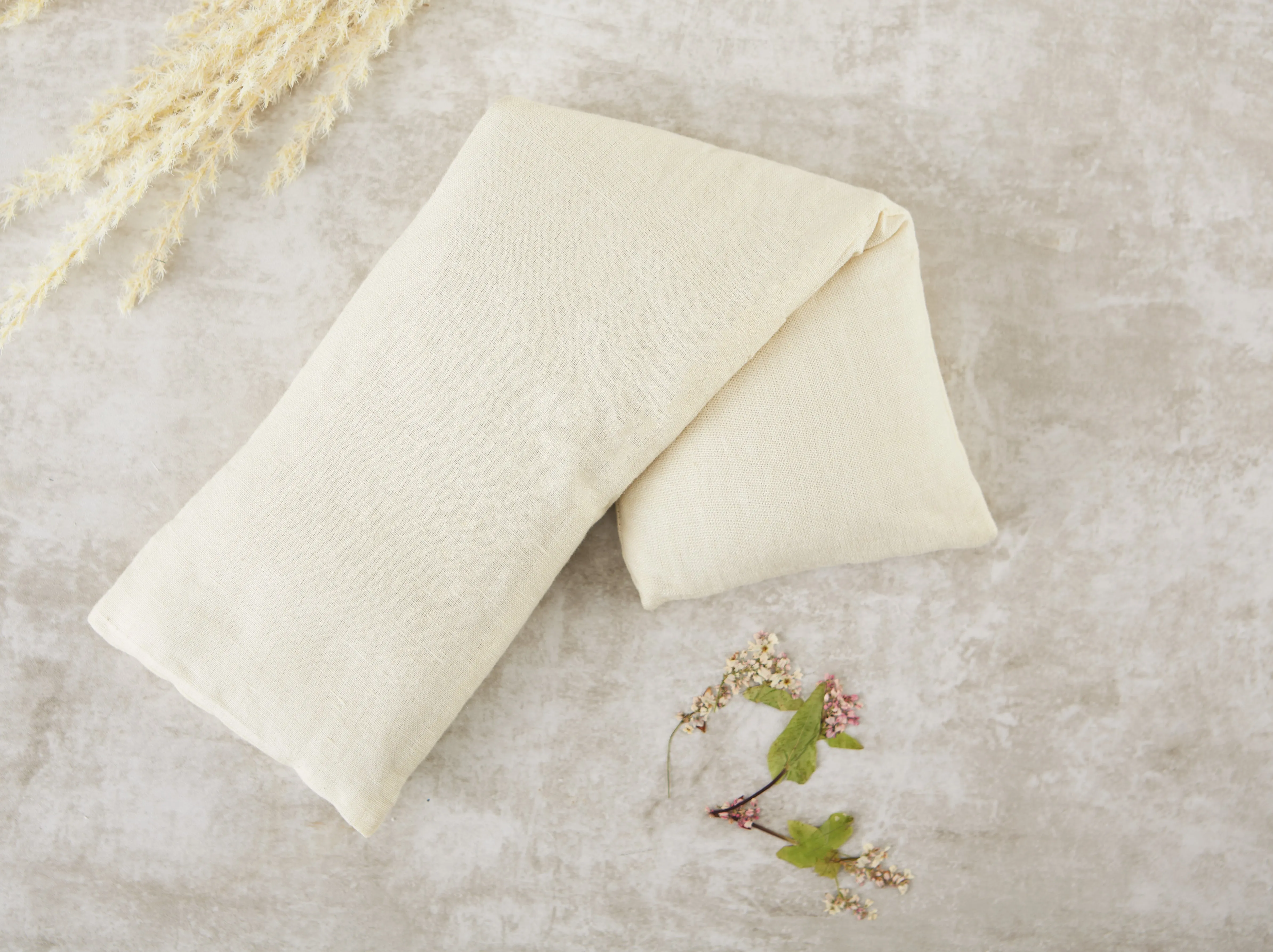 Hot/Cold Linen Body Wrap - Cream