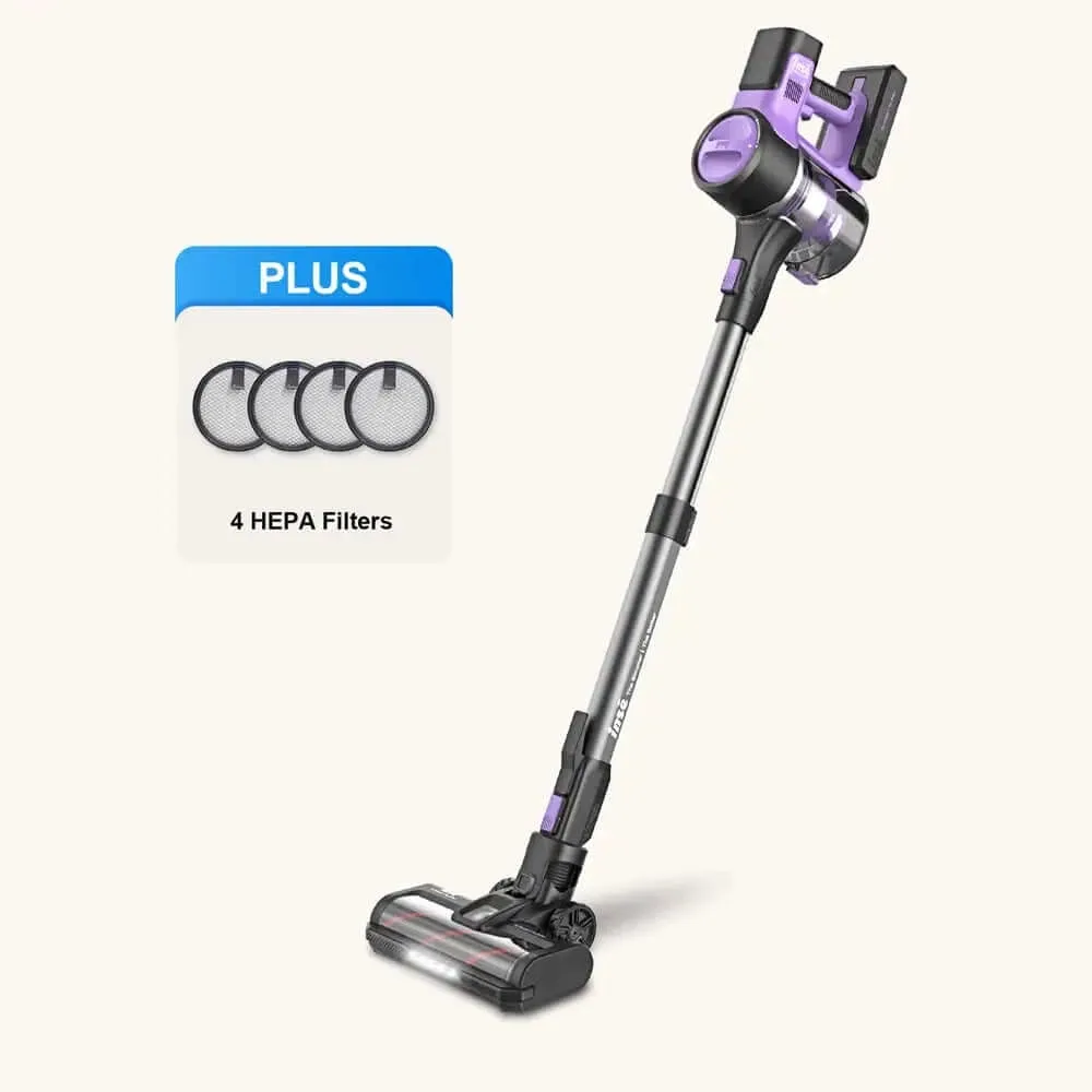 INSE S10 Cordless Vacuum For Pet Hair Power Saving with 26Kpa Powerful Suction