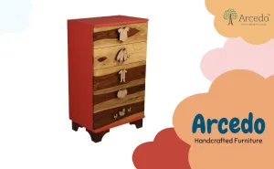 Jewel Wooden Baby Storage