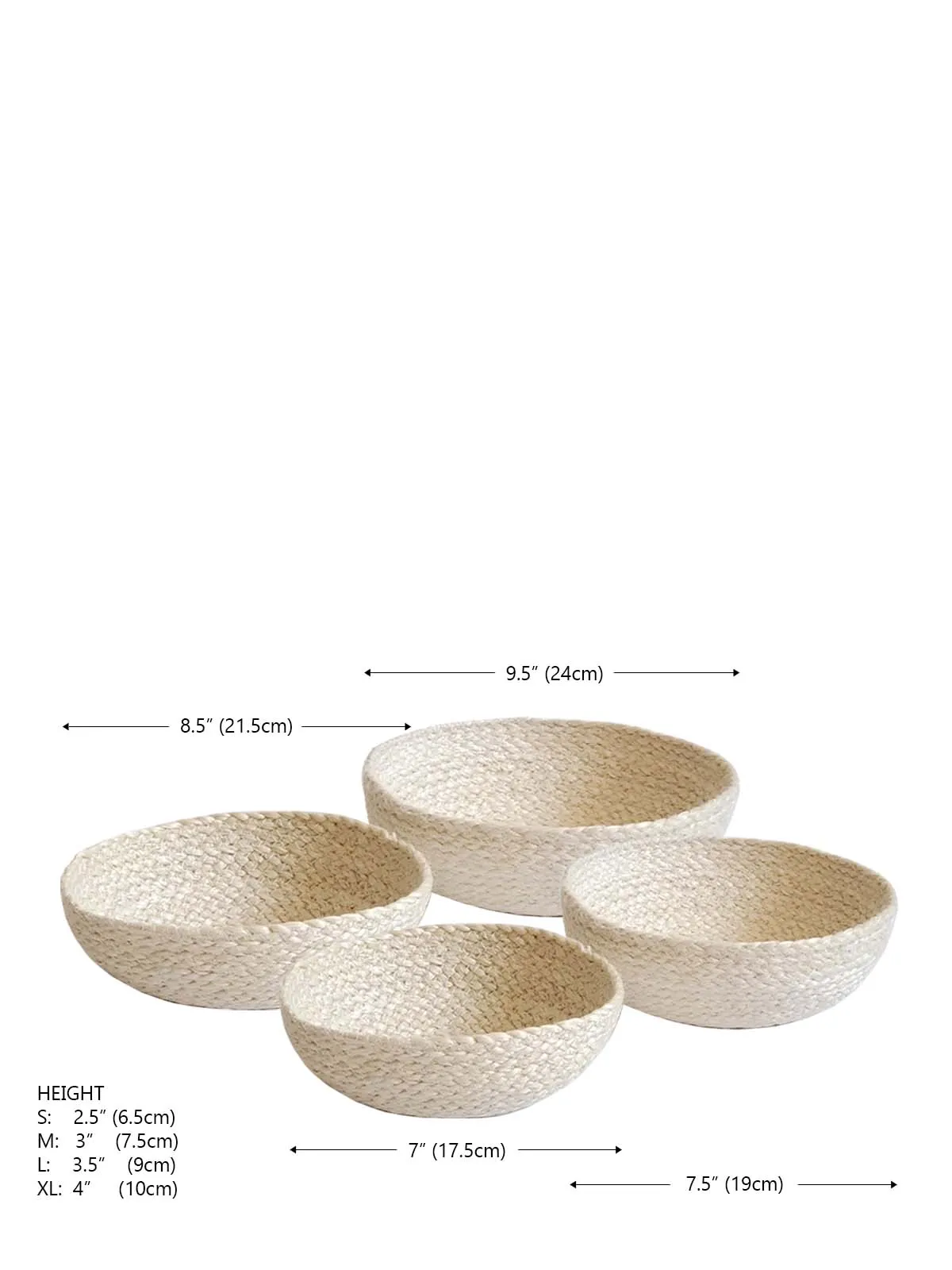 Kata Candy Bowl | White (Set of 4)