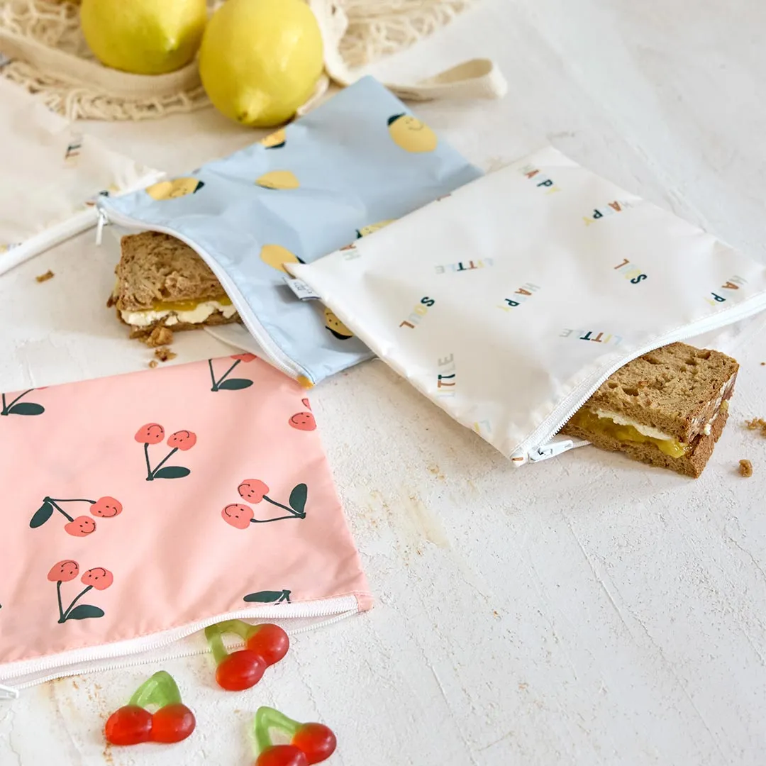 Lassig Snack Bag - Happy Fruits - Lemon