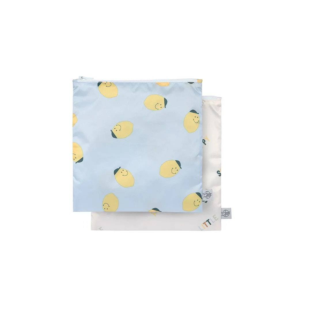 Lassig Snack Bag - Happy Fruits - Lemon