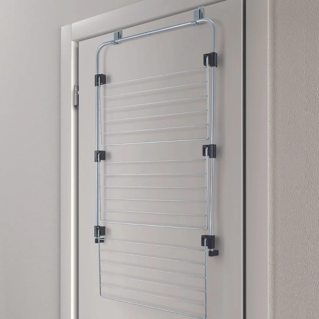 Laundry Dryer Holder Gale 11 Silver