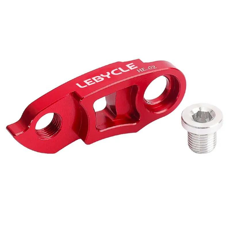 Lebycle MTB Road Bike Rear Derailleur Hanger Extension Extender Cycling Frame Gear Tail Hook Extender Link Bicycle Parts