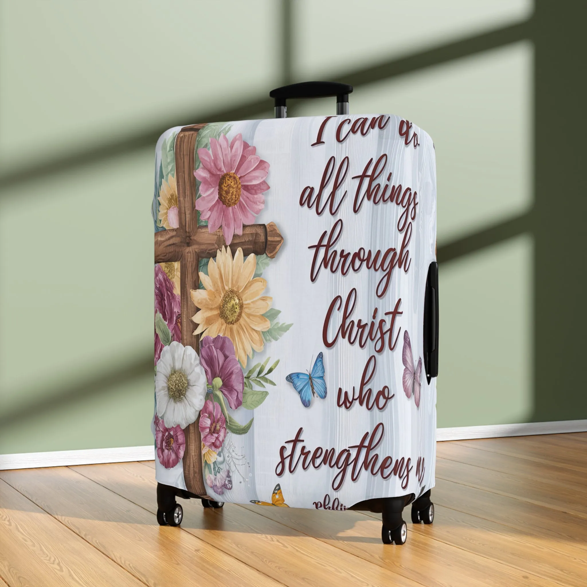 Luggage Cover, Bible Verse, awd-1475