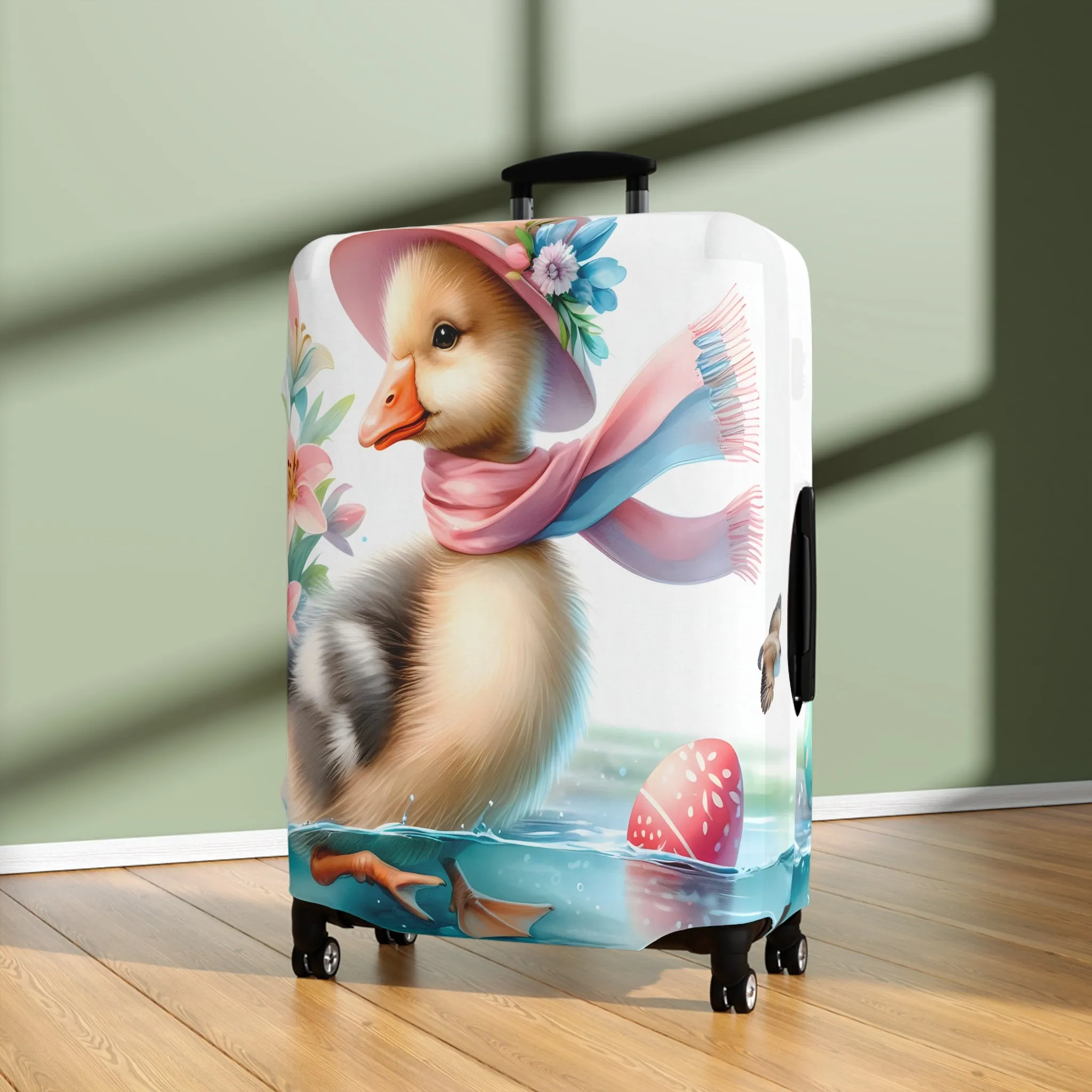 Luggage Cover, Easter, Duck, awd-1607