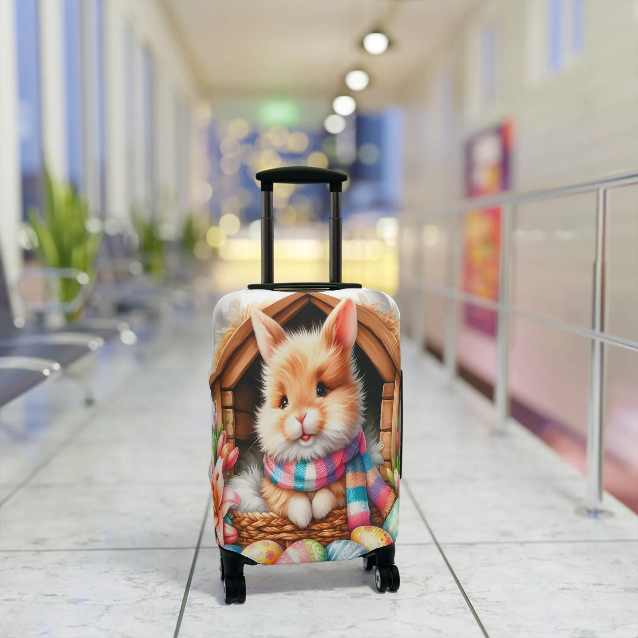 Luggage Cover, Easter, Rabbit, awd-1619