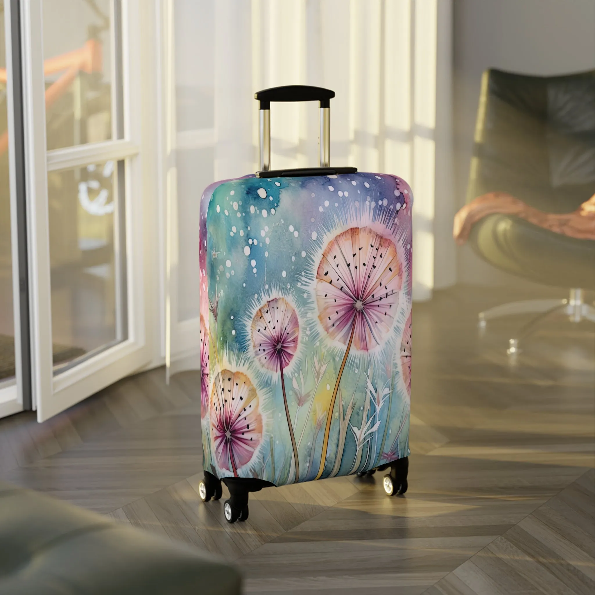 Luggage Cover, Floral, Dandelions, awd-244