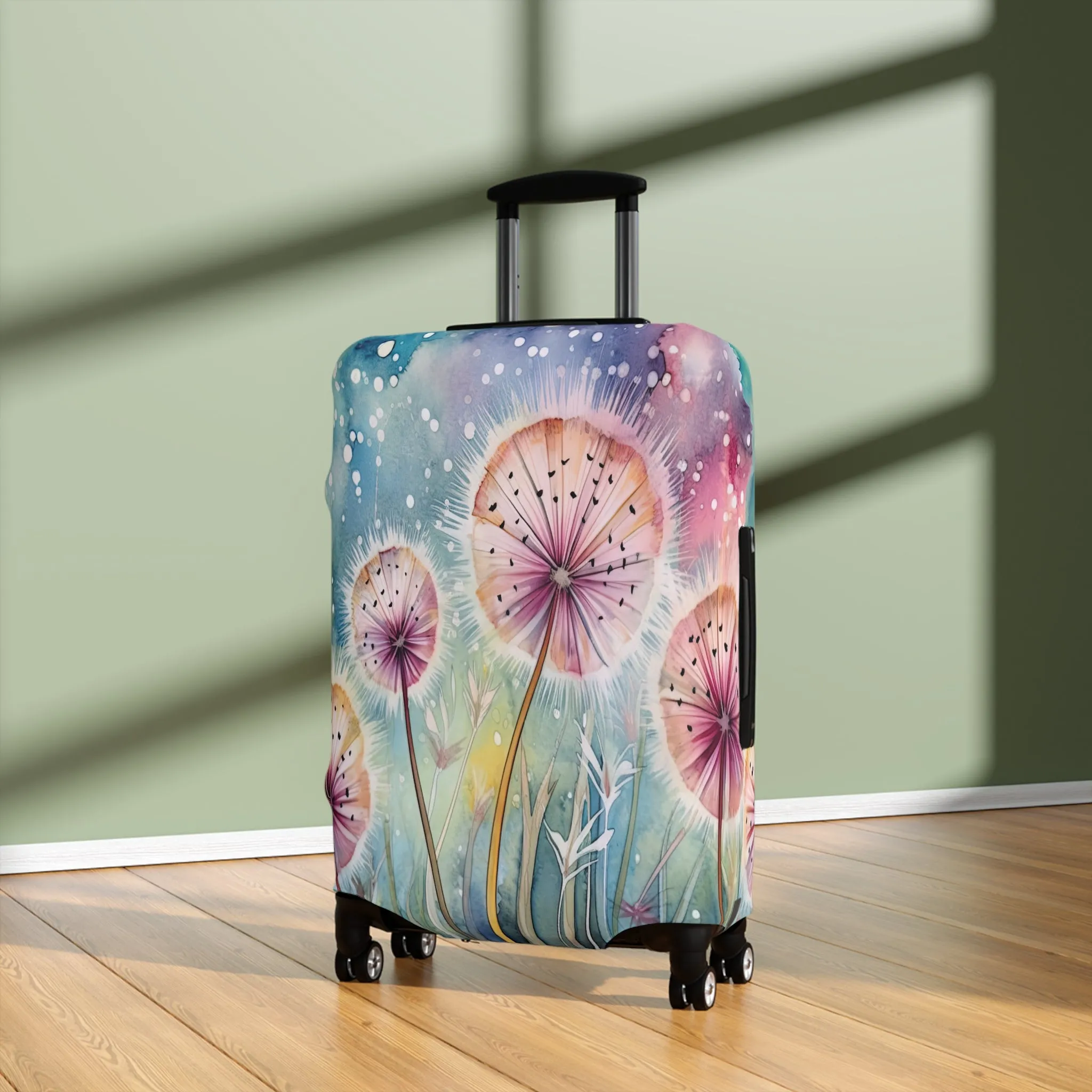 Luggage Cover, Floral, Dandelions, awd-244