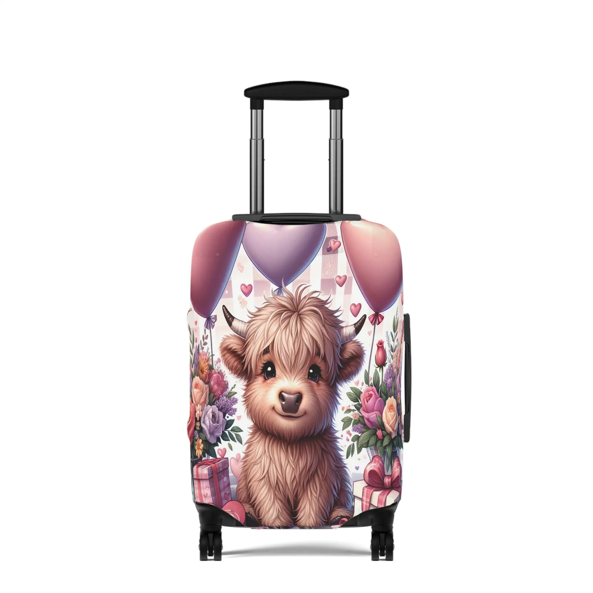 Luggage Cover, Highland Cow, awd-1453