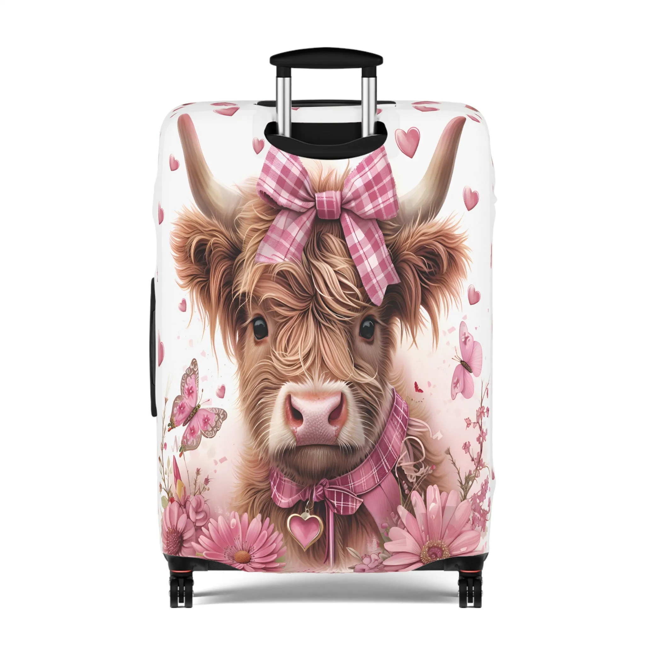 Luggage Cover, Highland Cow, awd-1742