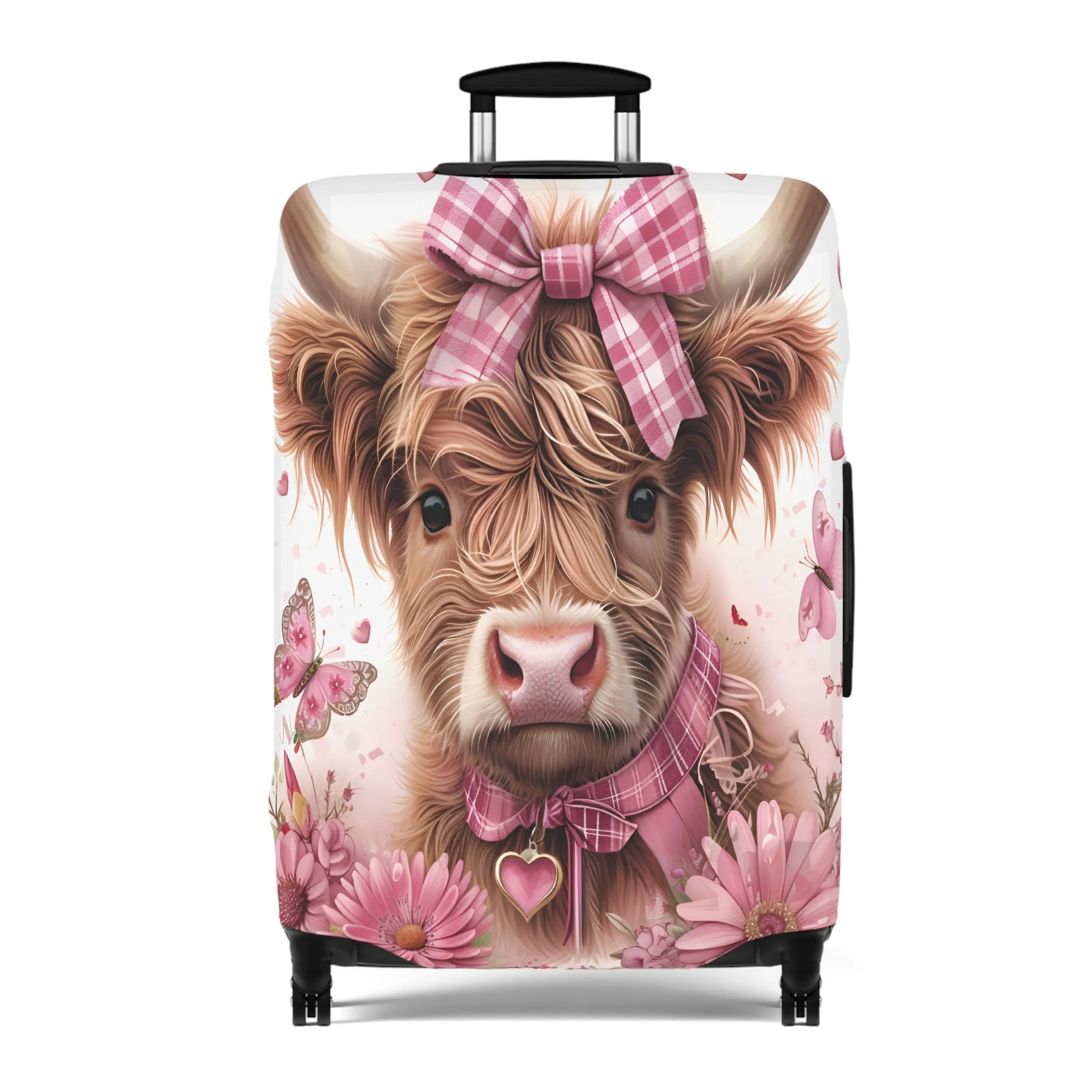 Luggage Cover, Highland Cow, awd-1742