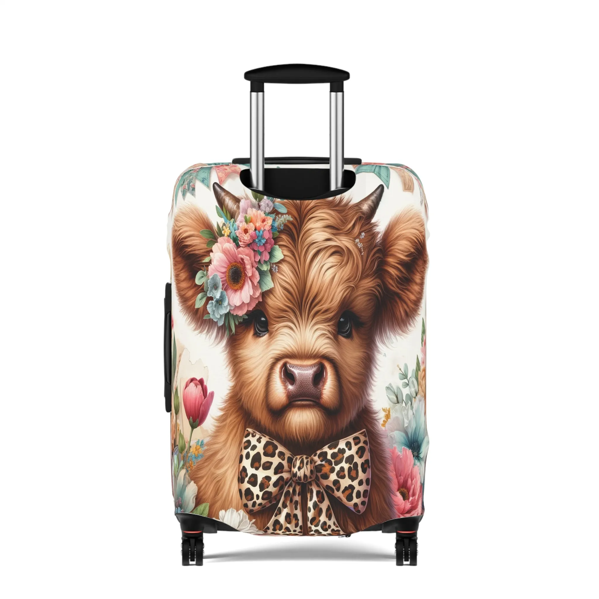 Luggage Cover, Highland Cow, awd-5017