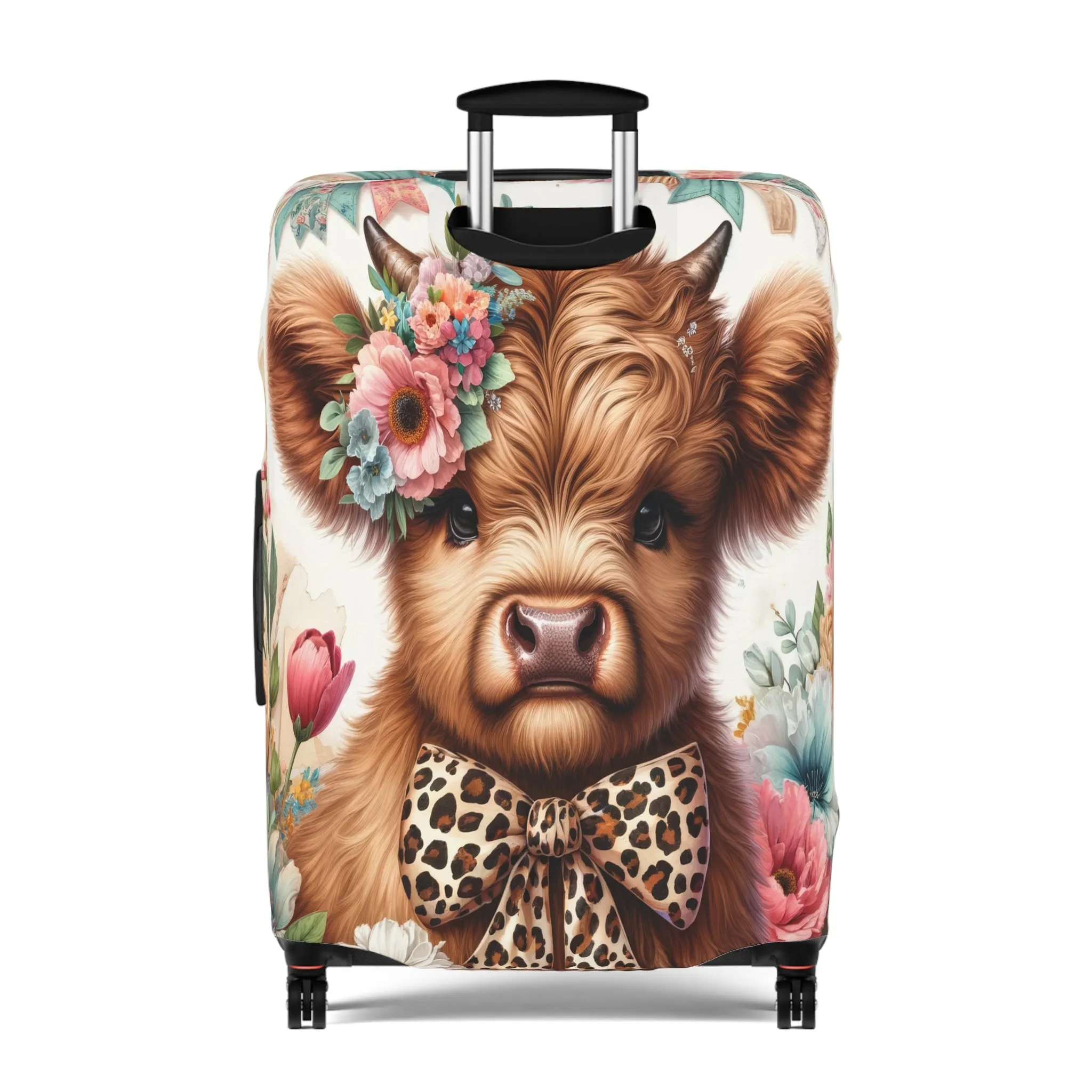 Luggage Cover, Highland Cow, awd-5017