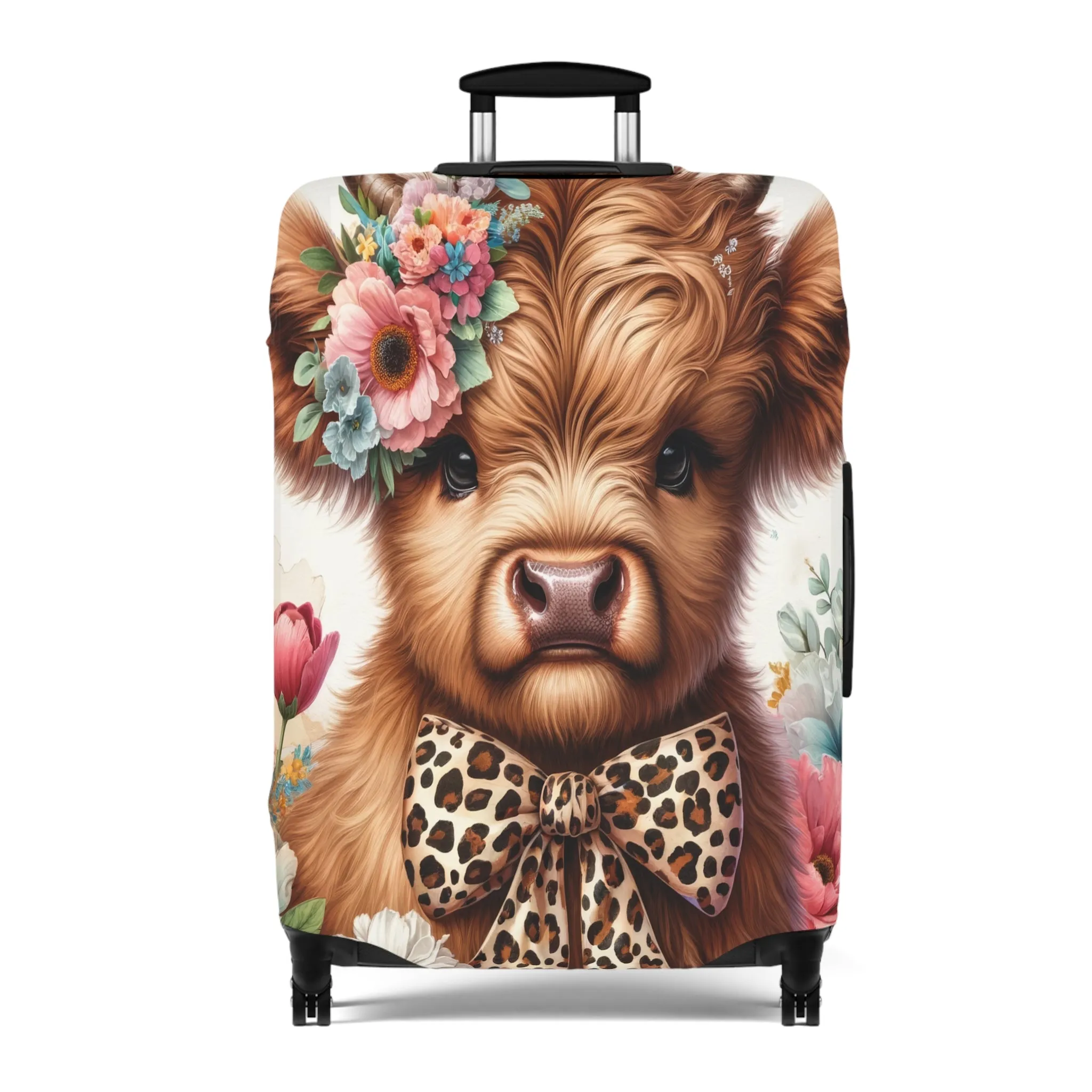 Luggage Cover, Highland Cow, awd-5017