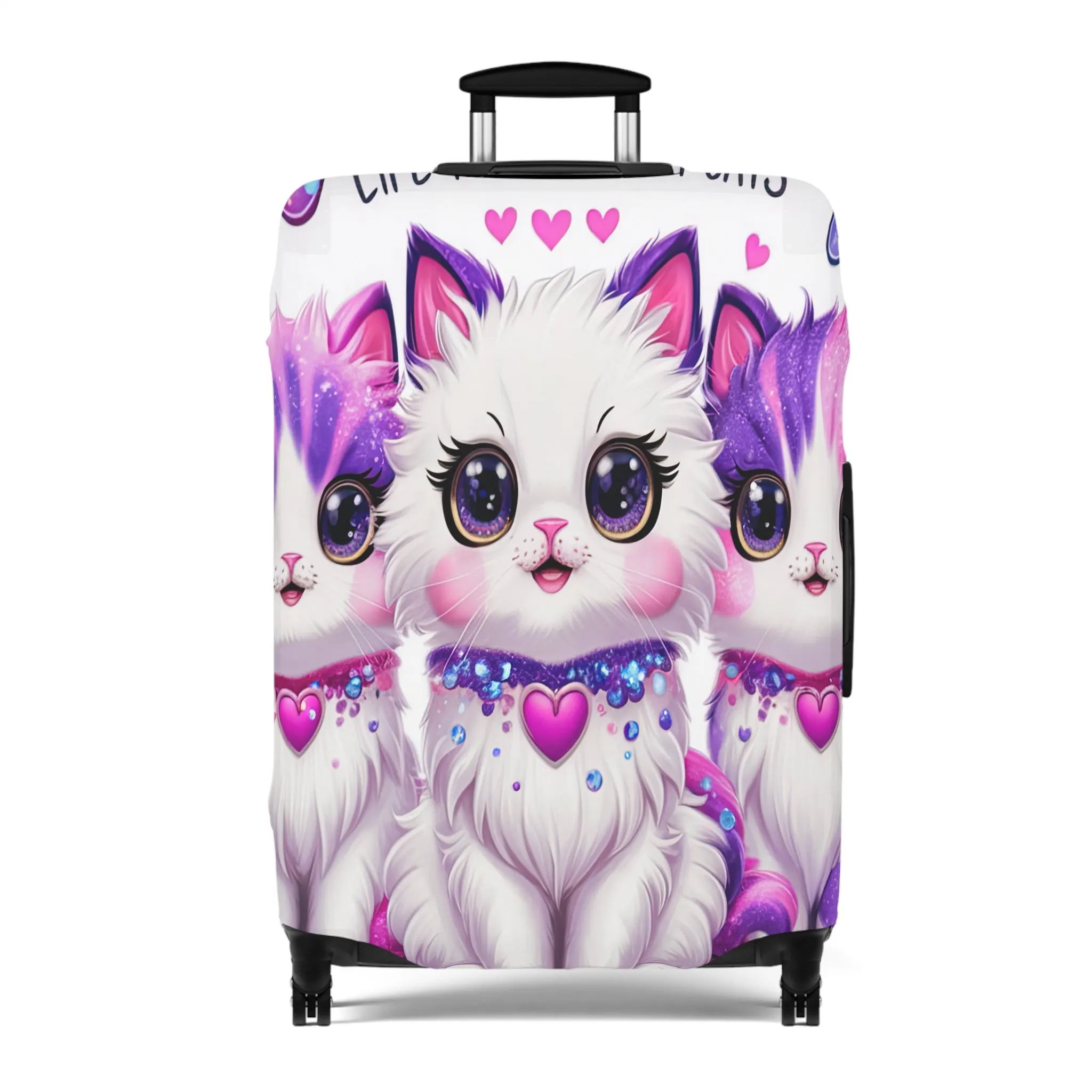 Luggage Cover, Life is Better with Cats, awd-3106