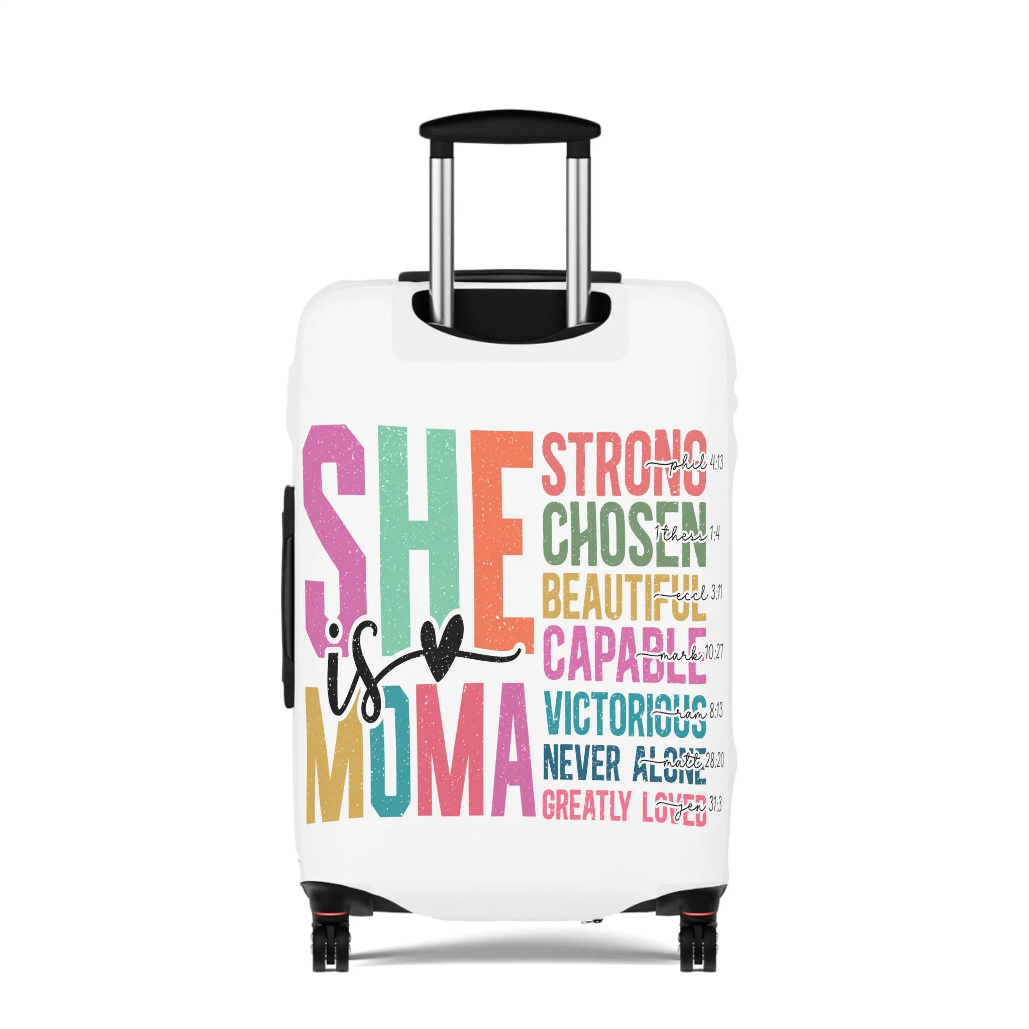 Luggage Cover, She is Moma, awd-5024