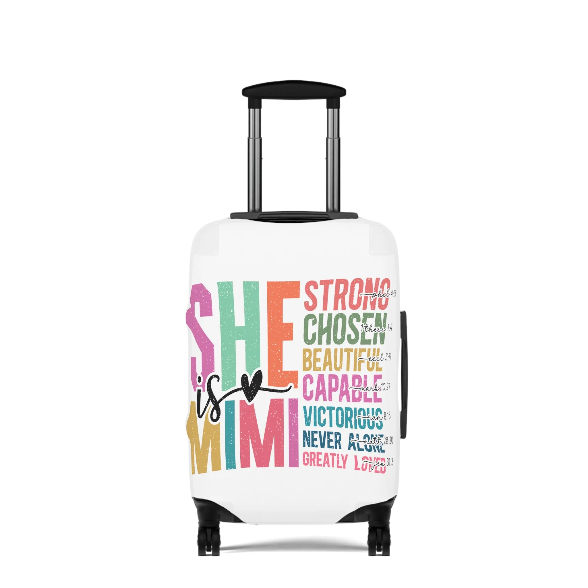 Luggage Cover, She is Moma, awd-5024