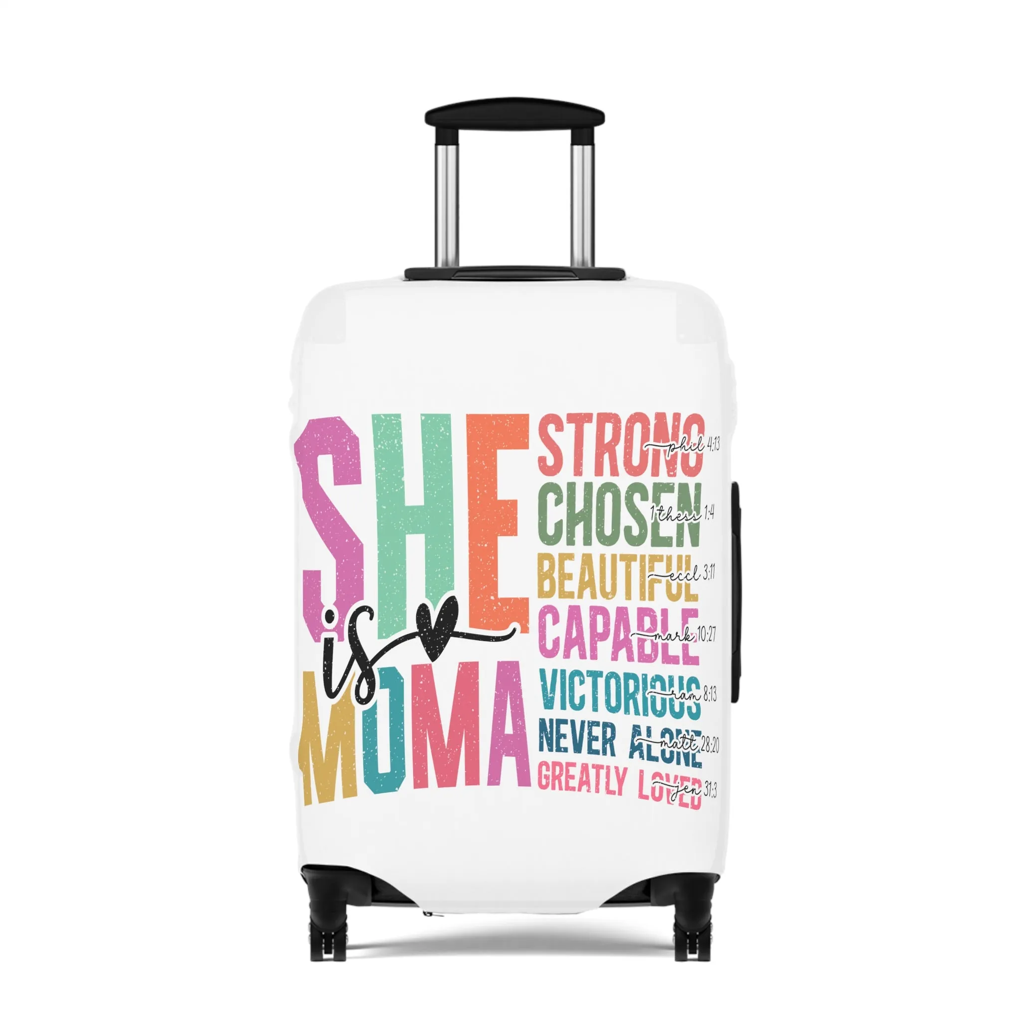 Luggage Cover, She is Moma, awd-5024