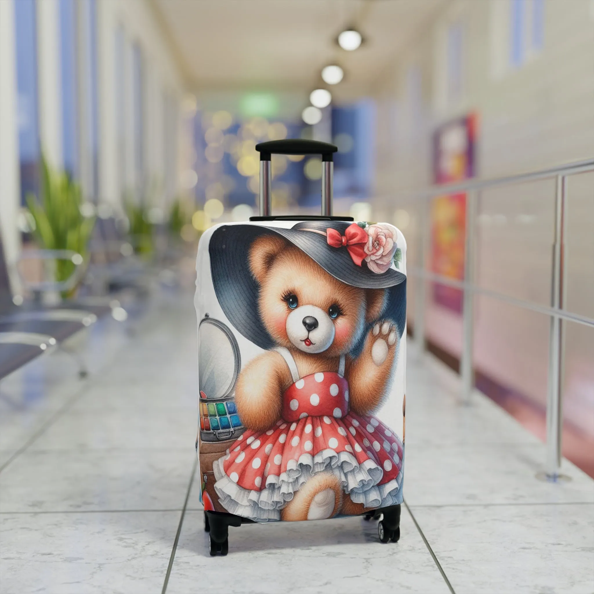 Luggage Cover, Teddy Bear Artist, awd-3028