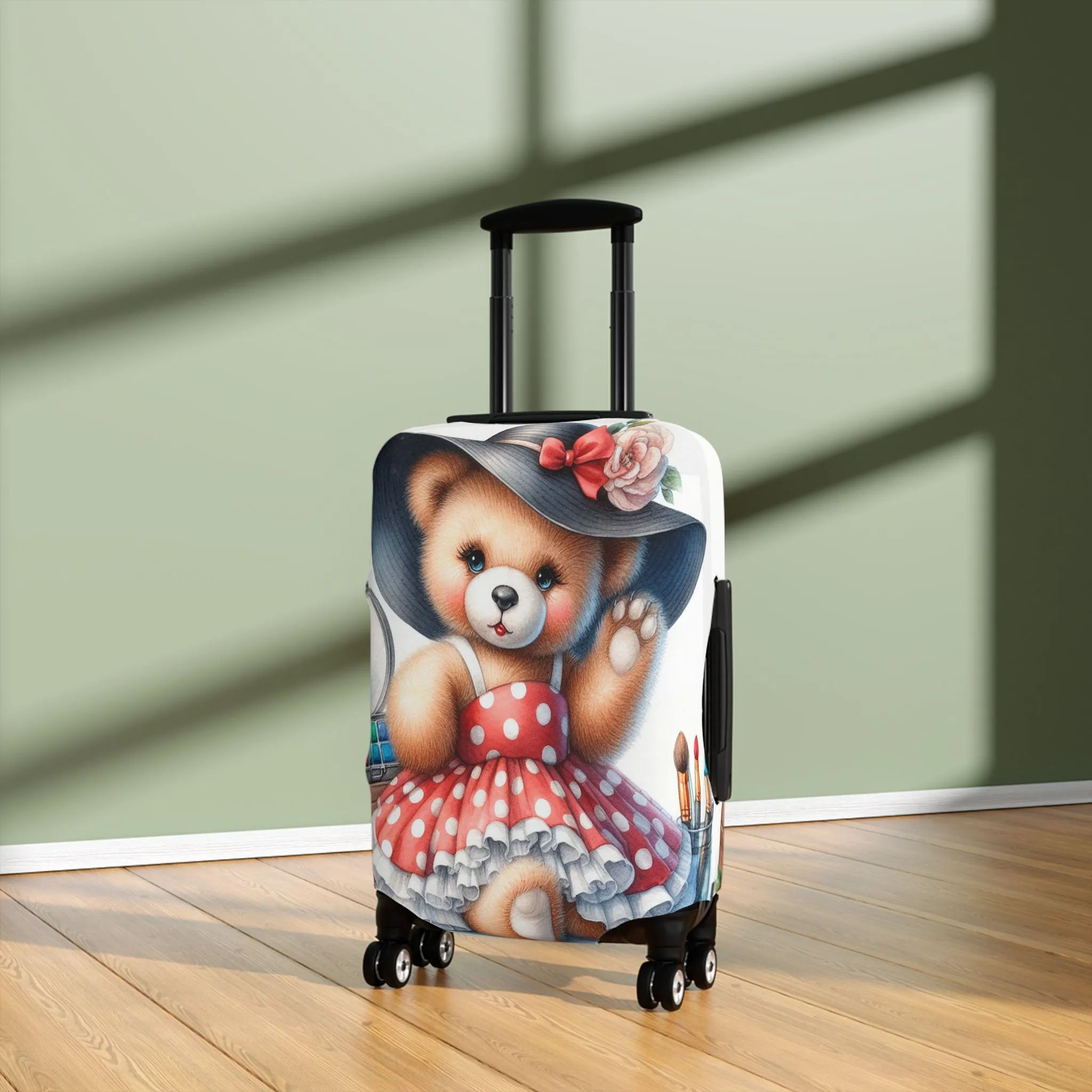 Luggage Cover, Teddy Bear Artist, awd-3028