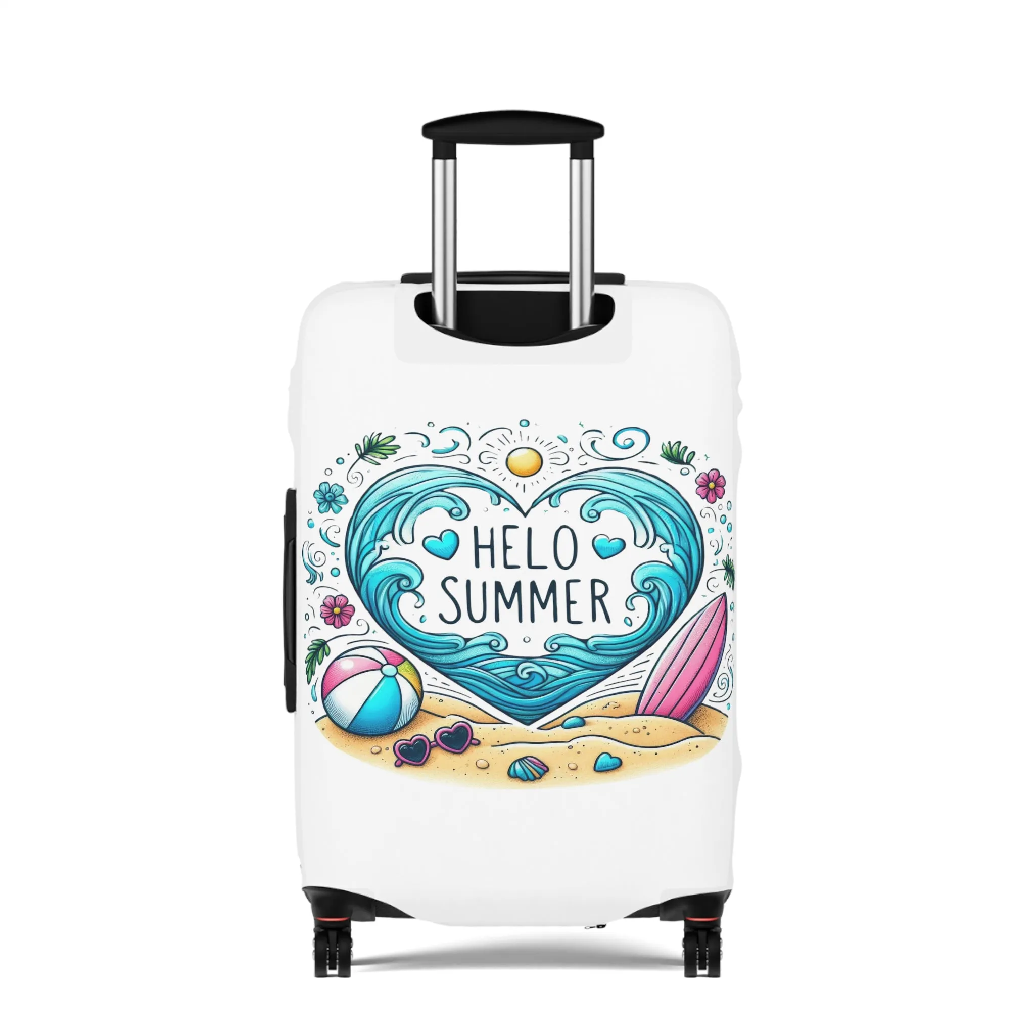 Luggage Cover, Travel, Hello Summer, awd-4017