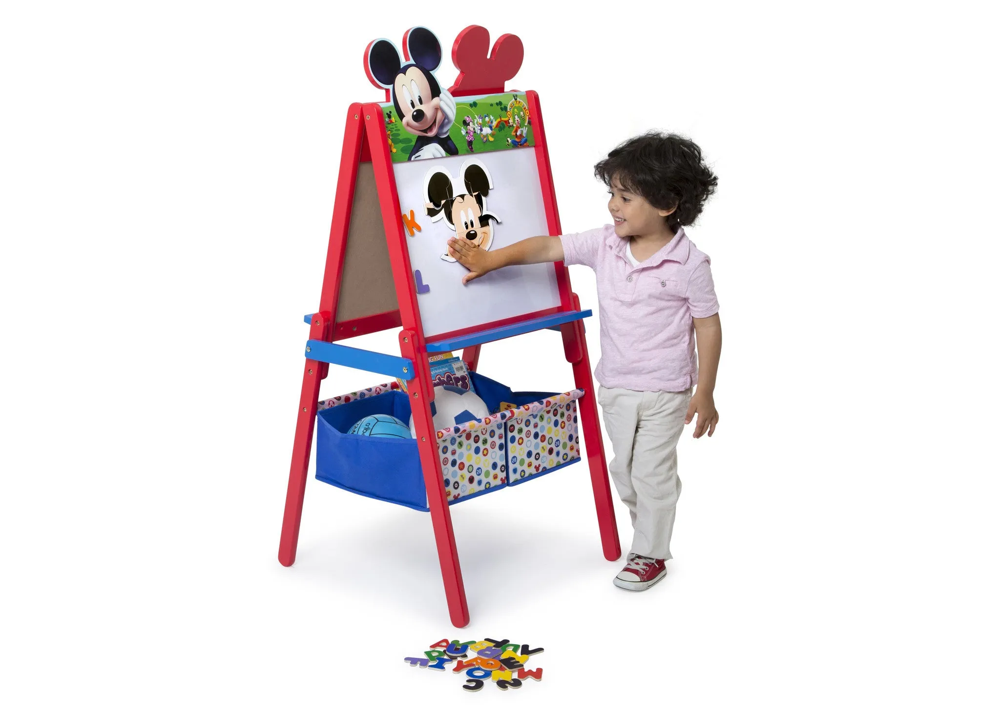 Mickey Mouse Wooden Double Sided Activity Easel