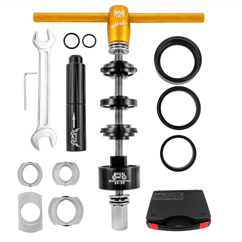 MUQZI Bicycle Bottom Bracket Remove Install Tool Bearing Press Fit Tools MTB Road Bike Repair Kit For BB86 BB30 BB92 PF30