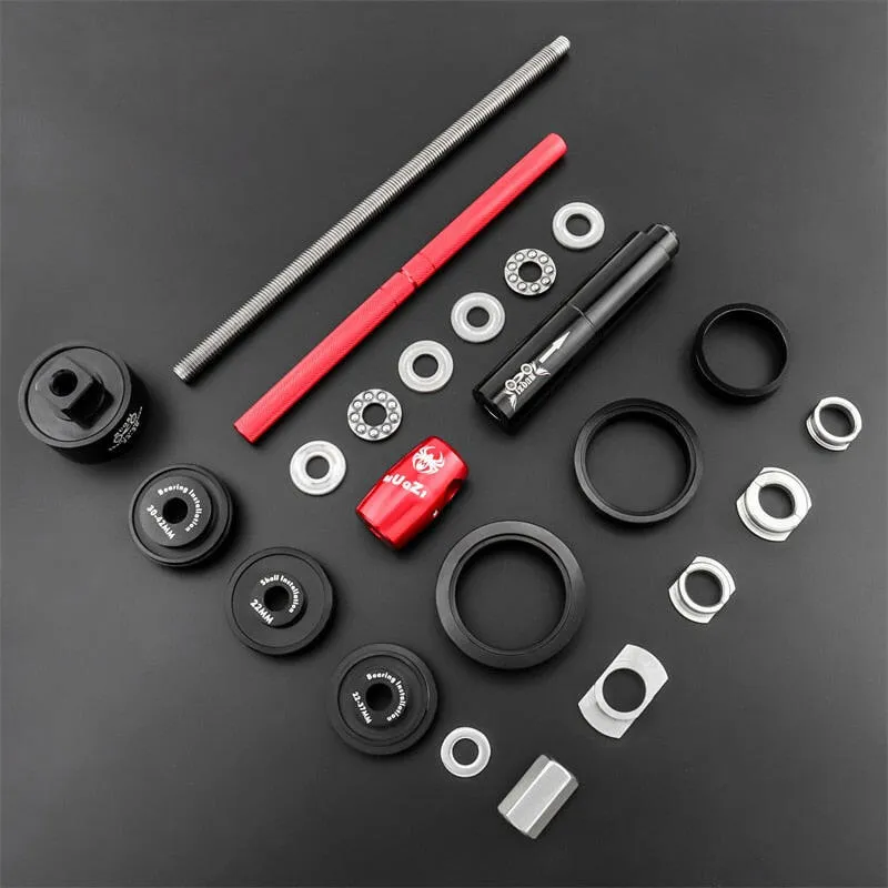 MUQZI Bicycle Bottom Bracket Remove Install Tool Bearing Press Fit Tools MTB Road Bike Repair Kit For BB86 BB30 BB92 PF30