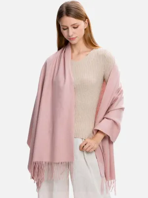 Pink Cashmere Wrap